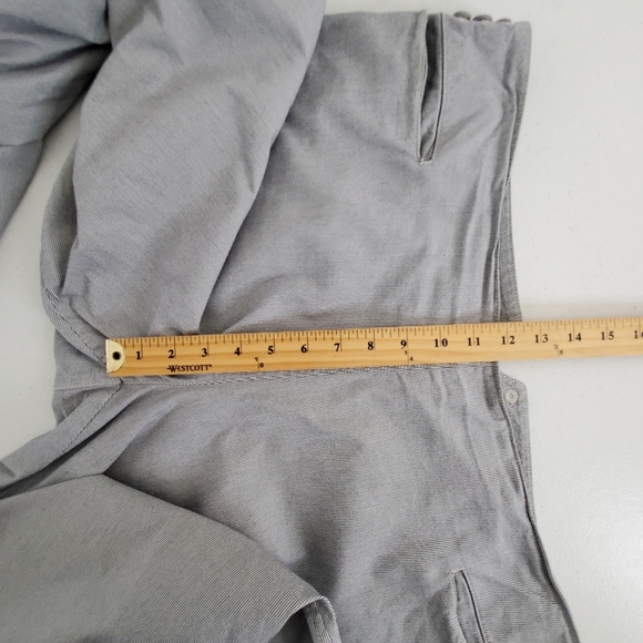 J. Jill Genuine Fit Striped Pants Size 20 Tall Wide Leg Trousers Stretch Summer - Picture 9 of 14